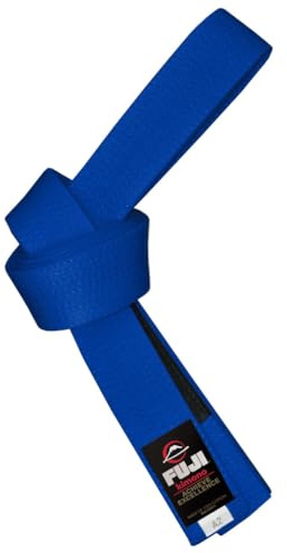FUJI BJJ Belt, Jiu Jitsu Blue Belt, Royal Blue, Size A1