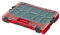 Qbrick System Pro Organizer 200 Mfi Red Ultra HD Sortimentskasten Sortierkasten Schraubenbox Sortierbox Kleinteilemagazin Werkzeugbox Für Werkstatt Sortierboxen Für Kleinteile Rot 45,2 x 35,8 x 7,9 cm