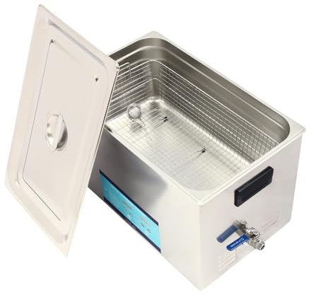 600W 30L Professioneller Ultraschall-Reiniger Ultraschallreiniger mit Heizung Timer und Entgasung Edelstahl Ultraschallreinigungsgerät 3 Reinigungsmodi Brillenreinigungsgerät Ultrasonic Cleaner