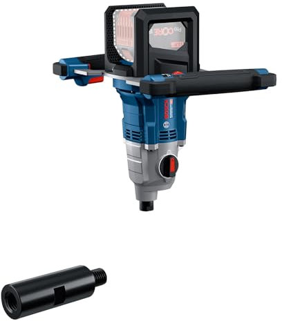 Bosch Professional 18V System Akku-Rührwerk GRW 18V-160 (incl. 1x Verlängerung 7 cm (M14-M14), 2x Schlüssel)