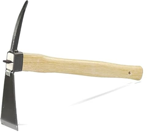 DXZXDJIU Pioches de Jardinage, pioche à Main Pointue, Outils de désherbage, Camping, creusement Robuste