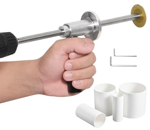 Dentro del cortador de tubería de PVC, cortador interno de tubería de PVC | Cortador interior para tuberías ABS - Herramienta manual de corte de manguera, ergonómico, profundidad de corte ajustable de