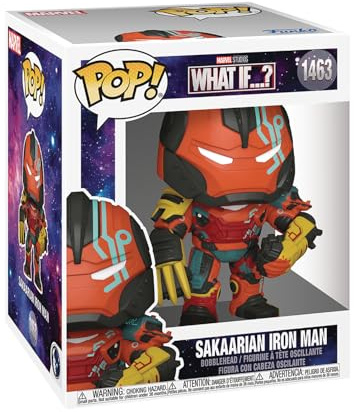 Funko POP! Super: Marvel - What If - Sakaarian Iron Man - Collectable Vinyl Figure - Gift Idea - Official Merchandise - Toys for Kids & Adults - TV Fans - Model Figure for Collectors