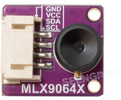 xicoolee Thermokamera MLX90640-D110 IR-Array-Wärmebildkamera, I2C-Schnittstelle, 32 x 24 Pixel, Infrarot-Array, 110-Grad-Sichtfeld