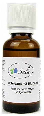 Sala Mohnsamenöl Mohnöl kaltgepresst BIO (30 ml)