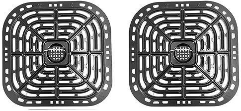 2 PCS Air Fryer Replacement Tray Air Fryer Accessories Part Grill Crisper Plate for Instants 6QT Air Fryers Air Fryer Tray Replacement