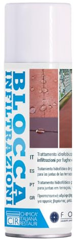 Cir Trattamento Idrofobizzante Fughe Blocca Inflitrazioni Superfici Piastrellate e in Pietra Flacone Spray 200 ml