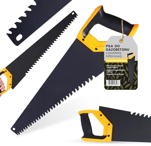 Sega Manuale Per Calcestruzzo Cellulare 700 mm Calcestruzzo Leggero Costruzione Legno Rifinitura Con Punte In Widia Impugnatura Antiscivolo