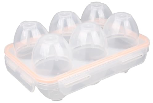 Gadpiparty Récipient de rangement pour œufs portable en polypropylène avec protection contre les chocs et compression, design peu encombrant pour le camping, le pique-nique, la cuisine et