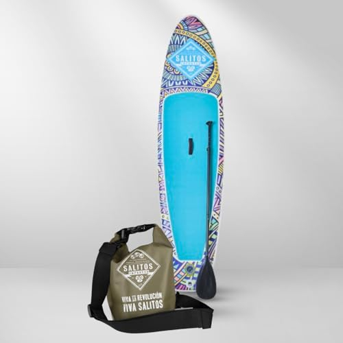 SALITOS Stand-Up-Paddle-Board SUP Türkis [Spar-Paket]