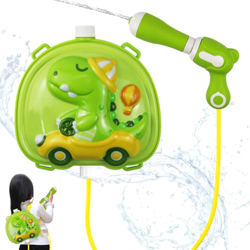 2000ML Zaino Pistola ad Acqua per Bambini Giocattolo Pistole D'acqua Zainetto Pistola ad Acqua con Cinghie Regolabili per Estate Giardino Piscina Spiaggia Partito Giocattoli