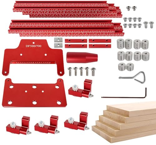 Parallelführung für Stichsäge, Parallelpositionierungslineal aus Aluminiumlegierung, Hilfswerkzeug für Holzbearbeitung und Paneelverbindungen in der Fertigung