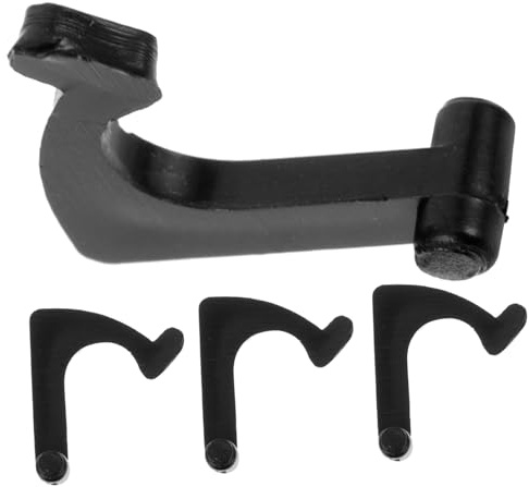 CLISPEED 4pezzi Supporto Per Giradischi in Vinile Fibbie Di Fissaggio Per Giradischi in Vinile Compatibile Diverse Marche