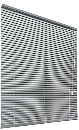 HSYLYM Aluminum Venetian Blinds (60 * 130cm, Grey)
