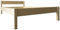 LIEGEWERK Holzbett Bett mit Kopfteil Massivholzbett 90x200 cm Einzelbett 90cm Holz massiv Bettgestell H67-37 (90 x 200)