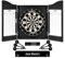 Officially Licensed Jack Daniel's Printed Darts Home Centre in Black Including Dartboard | JD Logo (CAB512)