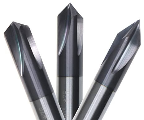 VHM Fasenfräser Entgratfräser - Ø5mm 90°