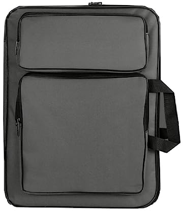 Modische Einfarbige A3-Zeichentasche wasserdichte Kunsttasche 8K Kunst Portfolio Hülle Rucksack A3-Zeichenbrett Tasche Zum Zeichnen