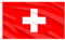 AhfuLife Grande Drapeau Suisse 90×150cm, 1Pcs Drapeaux Nationaux de la Suisse Double Face avec œillets en Laiton pour Decor 2025 Eurovision Euro Football Match Jarding Bar Célébration