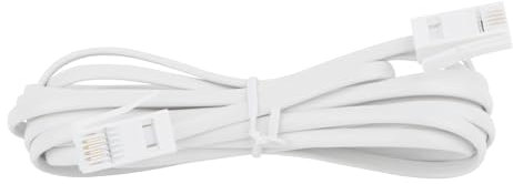 Uvital 5 Meters BT Telephone Wire for Home & Office, Male to Male 6P4C Plug Phone Cable