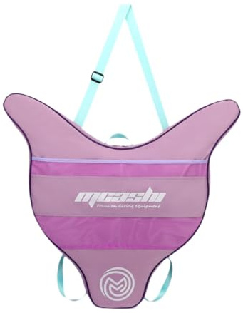 getuse Mermaid Fin Bag with Zipper Closure Carrier for Swim Fins and Monofins 31.89x30.71x3.15inch Storage Backpack- Violet