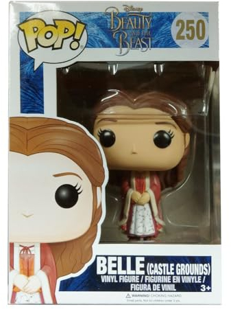 Funko 12797 Pop-Vinyl-Figur 250, Design: Belle aus Disneys „Die Schöne und das Biest“, Schloss-Gelände-Outfit