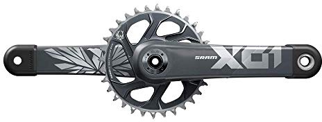 SRAM X01 Eagle Crankset - 175mm, 12-Speed, 32t, Direct Mount, Dub Spindle Interface, Lunar/Polar, C2