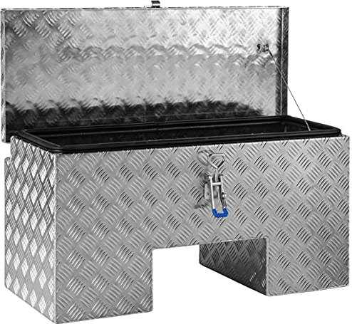 Deichselbox Staukasten Staubox Werkzeugkasten Truckbox aus Aluminium Riffelblech B 800 x H 400 x T 350 mm Made in Germany LKW Expeditionsfahrzeug Wohnmobil ohne Befestigungsmaterial
