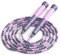 Springseil Kinder,Verhedderungsfrei,Skipping Seil Für Jungen Und Mädchen, 2.8M Schnell Verstellbare Fitness Jump Rope Für Anfänger Und Studenten(Rosa)