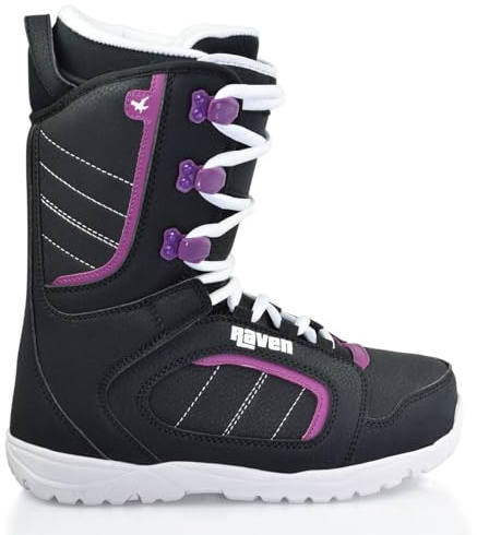 Boots Diva RAVEN Snowboard 40 Barn Svart/Lila Blandad