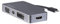 StarTech.com USB C Multiport Video Adapter with HDMI, VGA, Mini DisplayPort or DVI - USB Type C Monitor Adapter to HDMI 1.4 or mDP 1.2 (4K) - VGA or DVI (1080p) - Space Gray Aluminum (CDPVDHDMDPSG)