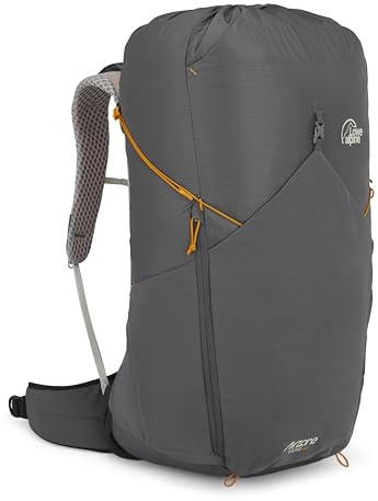 Lowe Alpine AirZone Ultra 36L Hiking Pack - Lightweight Comfortable Daypack for Hiking & Trekking - Graphene - Medium