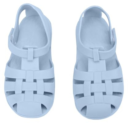Monnëka Sandales de Plage pour Bébé avec Velcro Légères Enfants | Sandales aquatiques bébé avec fermeture velcro. Flexibles, légères et à séchage très rapide. Pour plage et piscine en été.
