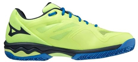 Mizuno Scarpe da Tennis Wave Exceed Light CC da Uomo, Neolime Teclipse Ssonic, 44 EU