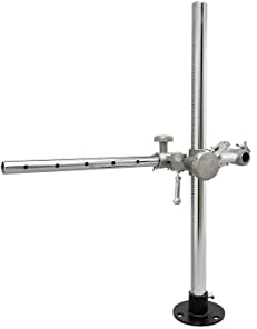 PreAsion Schweißbrenner Stander Halter Unterstützung mit Skala Mig Gun Halter mit Schweißpositionierer Halter Unterstützung mit Einstellbügel 600+500+V