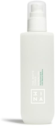 3INA MAKEUP - The White Toner - Tónico Facial con 2% Ácido Succínico + 2.5% Betaína Natural - Tónico Facial que Reduce la Grasa Sebo Acne - Previene Deshidratación de la Piel - Vegan - Cruelty Free