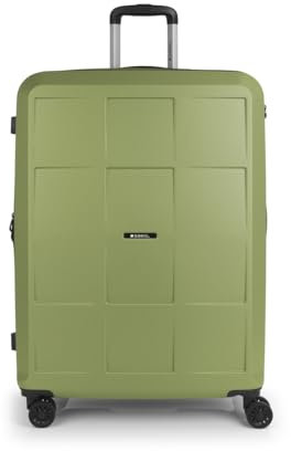 Gabol Großer erweiterbarer Koffer Montreal mit einer Kapazität von bis zu 111 l, grün