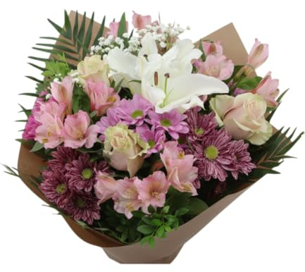 Ramo Premium Natural Rosa – Mix Flores Rosas DECOALIVE