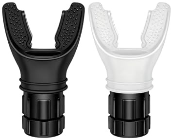 2pcs Entrenador de Respiración,Pulmonar Resistencia Ajustable | Herramienta Respiración Portátil con Resistencias Ajustables Mejora La Capacidad Pulmonar para Deporte Fitness Salud Diaria