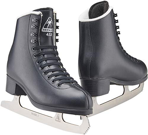 Jackson Ultima Black Figure Ice Skates - Size: Junior 1