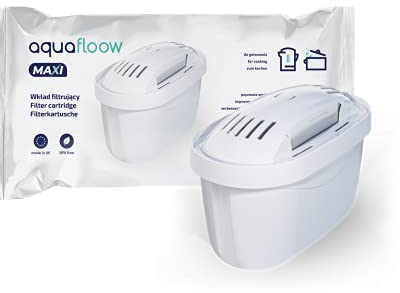 Wasserfilter Kartuschen Aquafloow Kompatibel mit BRITA Maxtra+ Filter, Britta Wasserfilter Kartuschen, 15er Pack