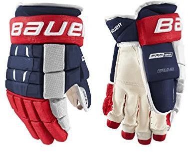 Bauer S21 PRO Series Senior NAVY/RED/WHITE14 Eishockey Handschuh