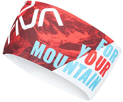 La Sportiva Promo Headband, fascia per testa, unisex, per adulti, bianco/ibisco, taglia unica