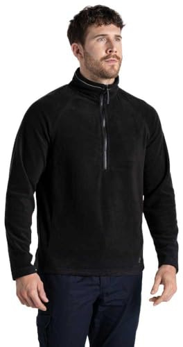 Craghoppers Veste polaire demi-zippée Expert Corey 200 pour hommes, légère et isolante, un vêtement de travail essentiel, idéal pour le camping, la marche en plein air et la randonnée