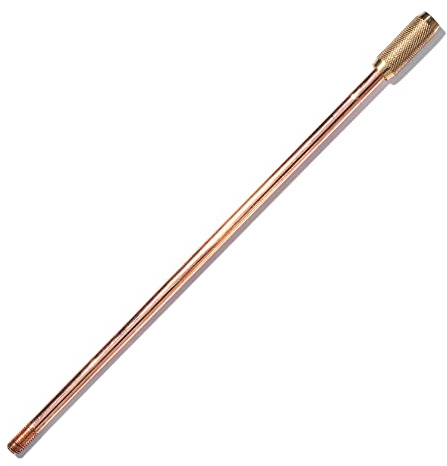 Extension Rod For Generator Grounding Kit, Extend The Copper Grounding Rod For Electric Fence To Get Deeper Into The Earth And Get A Better Grounding, Compatible With The Nasafes Grounding Rod Kit