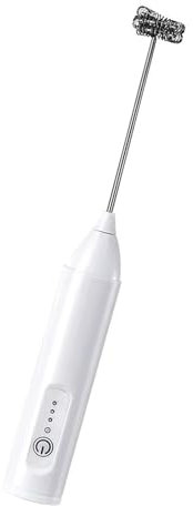 Tige à mousser le lait sans fil en acier inoxydable 3 modes création rapide pour chocolat chaud, cappuccinos, matériaux ABS, maison, cuisine, fouets électriques