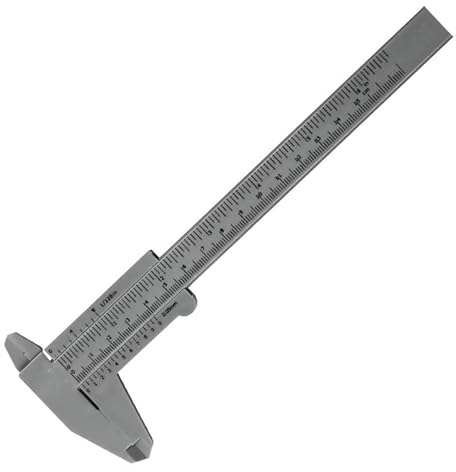 Ziyan Messschieber analog Schieblehre Messlehre 0-150mm Messen 15cm Kunststoff