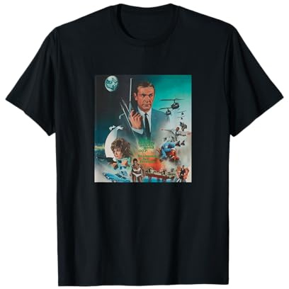 Official James Bond 007 Diamonds Are Forever T-Shirt