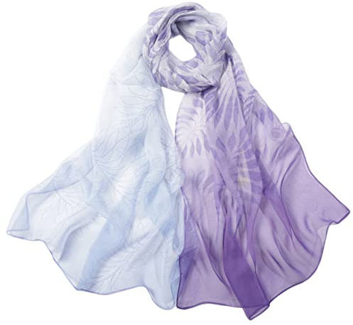 FAIRYGATE Schals & Tücher für Damen Seidenschals Damen Leicht Seidentuch Chiffon Silk Schal Halstuch Tuch Geschenk Frauen 20A41
