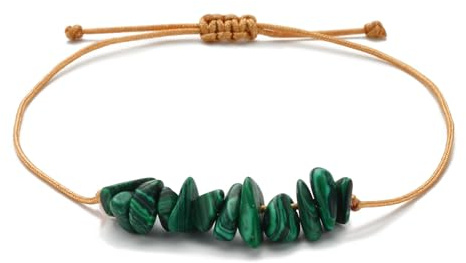 LUCKY BUDDHIST – ädelstenarmband för att skydda chakra-smycken för kvinnor justerbart charmarmband, Eine Grösse, Ädelsten